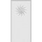 Ekena Millwork Standard Foster Spiral Plinth Block With Rounded Edge, 3 1/2"W x 7"H x 3/4"P PBP035X070X075FOS14 - alternate 2